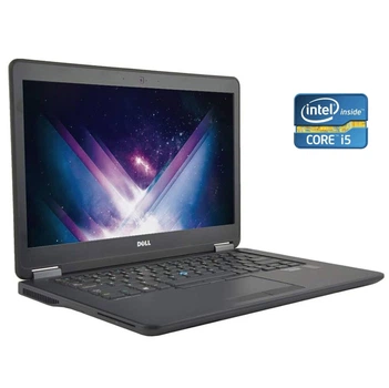 Ультрабук Dell Latitude E7450 / 14" (1366x768) TN / Intel Core i5-5300U (2 (4) ядра по 2.3 - 2.9 GHz) / 8 GB DDR3 / 1000 GB HDD / Intel HD Graphics 5500 / WebCam / Win 10 Pro б/у