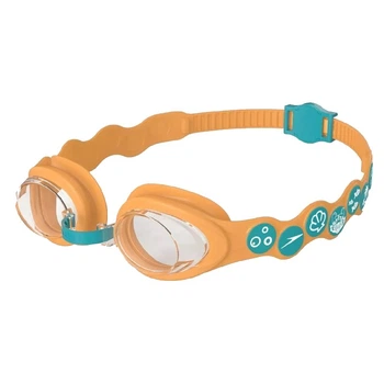 Очки для плавания детские Speedo SEA SQUAD SPOT GOG IU/JU ORANGE/GREEN (8-0838214643)