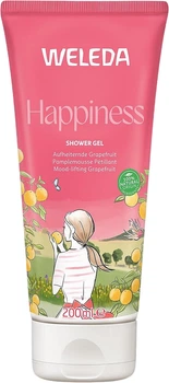 Гель для душу Weleda Happiness живильний 200 мл (7611916161759)