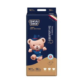 Подгузники Mingdian Teddy M (4.5-8.5 кг), 56 шт