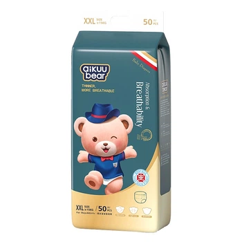 Подгузники-трусики Mingdian Teddy XXL (15-17 кг), 50 шт, сплошные по кругу