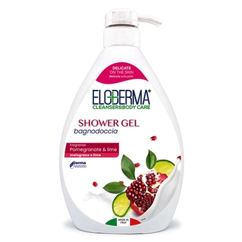 Гель для душу Eloderma 1л Гранат і Лайм