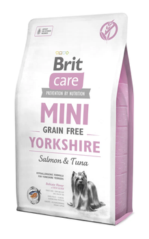 Сухой корм Brit Care GF Mini Yorkshire с лососем и тунцом для йоркширских терьеров 2 кг