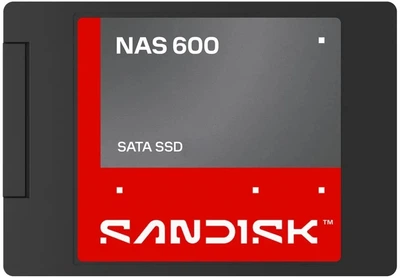 Dysk SSD SanDisk NAS 600 1TB 2.5" SATA III 3D NAND TLC (SDSNS2100TAB-000G0)