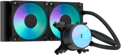 Chłodzenie wodne AIO Fractal Design Radius 240 RGB Black (FD-W-RA1-2402)