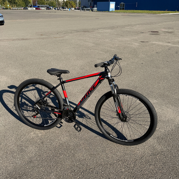 Велосипед CrossBike 29" Drive 2026 Рама 21" black-red