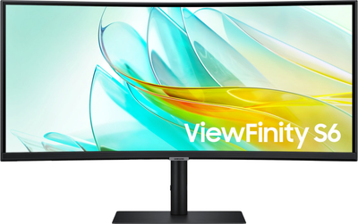 Monitor 34" Samsung ViewFinity S6 Curved Black (LS34C652UEUXXE)