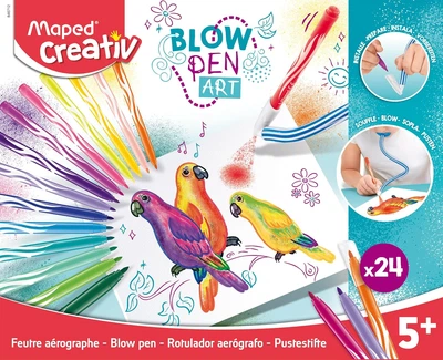 Zestaw kreatywny Maped Creativ Blow Pen Art (MP.846712)