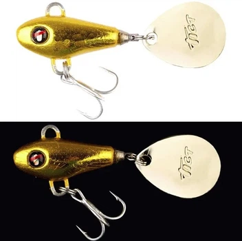 Тейл-спіннер Tict Spinbowy 7.0g 09 full gold,54159872