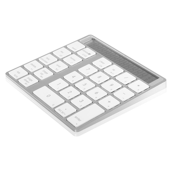 Цифровая клавиатура Coteetci Bluetooth Digital Keyboard Silver (KC9001-TS)