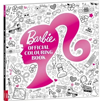 Колекційна розмальовка Barbie Official Colouring Book 80 сторінок (KD-1101) (9788325347079)