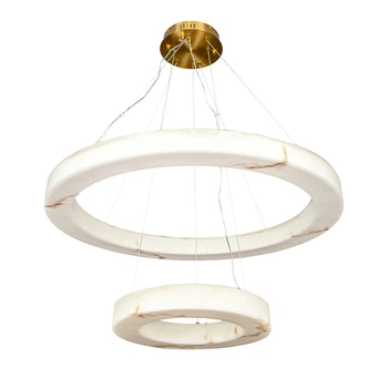 Потолочная декоративная светодиодная LED люстра 75 W Белая (26453)