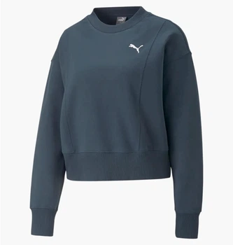 Женский свитшот Puma HER Crew Синий S (67310916)