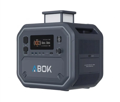 Зарядная станция ABOK 2500W. Емкость 2160 Ватт/ч, Абсол 2500Вт