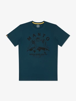 Футболка MANTO t-shirt HORIZON Navy Blue S