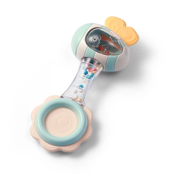 Погремушка прорезыватель для малышей от 3 месяцев Гантелька BabyOno 1591