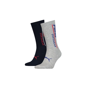 Шкарпетки Puma Men's Classic Socks 2-pack 39-42 blue/gray 102003001-023