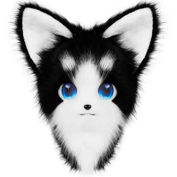 Іграшка Реалістична маска Супер Кішка для квадробера Furry голова фурсьют для дітей (арт 16481)