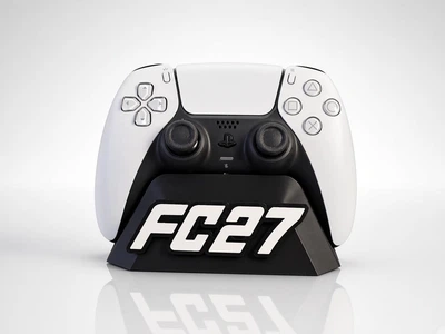 Подставка-держатель для контроллера PS5 DualSense в стиле FC 27