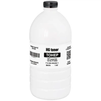 Тонер HP LJ 1010/P1005, 1 кг HG (TSM-HG292-1)