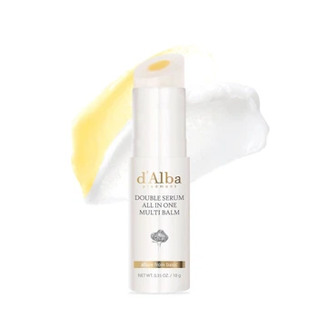 Мультифункціональний двофазний стик-сироватка проти зморшок d'Alba Double Serum All-In-One Multi Balm 10 г