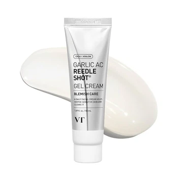 Очищувальний гель-крем із мікроголками та екстрактом часнику VT Cosmetics Garlic AC Reedle Shot Gel Cream 50 мл