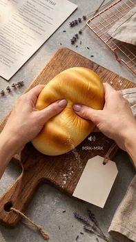 Сквіш антистрес Батон - Хліб ароматна сенсорна іграшка для рук 15*8,5*5см