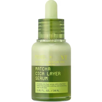 Сыворотка с зелёным чаем и центеллой для успокоения и увлажнения VT Cosmetics Matcha Cica Layer Serum 30 мл