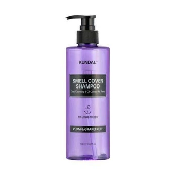 Шампунь для подростков с ароматом "Слива и Грейфрут" KUNDAL All Day Smell Cover Teens Shampoo Plum & Grapefruit 400 мл
