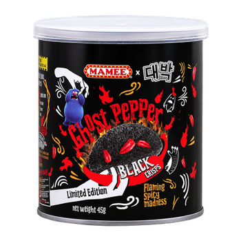 Чипси Mamee Ghost Pepper зі Смаком Примарного Перцю 45g