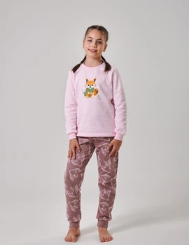 Пижама для девочки SMIL 104779-1 Бледно-розовый р.128