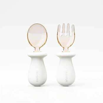 Набор детских столовых приборов HEORSHE Spoon Fork White