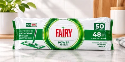 Вологі серветки для підлоги Fairy 50 шт