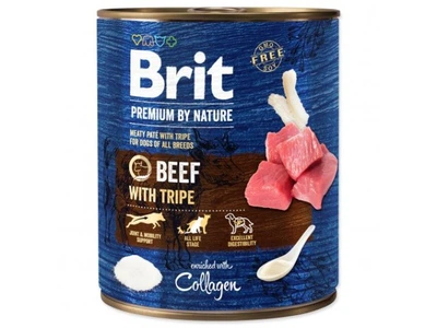 Корм для собак Brit Premium By Nature Beef With Tripe консерви з яловичиною та рубцем 400 г