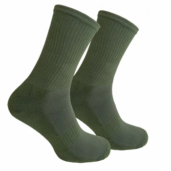Шкарпетки Premier Socks Хакі з утепленою стопою та з високою резинкою, унісекс, розм. 36-39