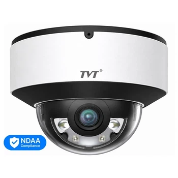 IP-відеокамера 6Mp TVT TD-9561E4B-A(D-PE-AW2) White f-2.8mm, ІЧ+LED-підсвічування, з мікрофоном