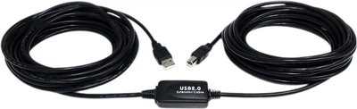Kabel StarTech USB Type-A 2.0 - USB Type-B 9 m Black (USB2HAB30AC)