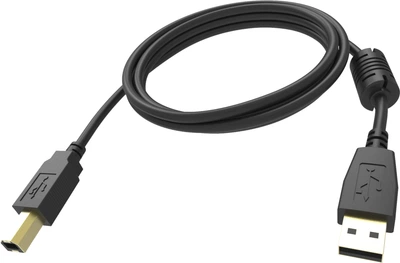 Кабель Vision USB Type-A - USB Type-B 2.0 5 m Black (TC 5MUSB/BL)