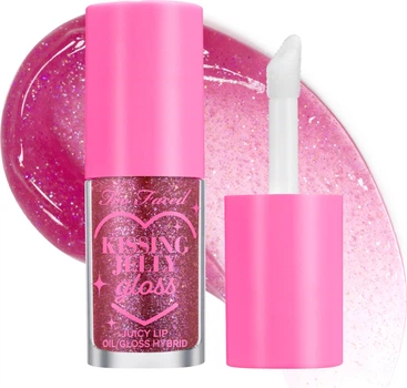 Блеск для губ Too Faced Kissing Jelly с шиммером 09 Grape Soda 4.5 мл (651986017836)