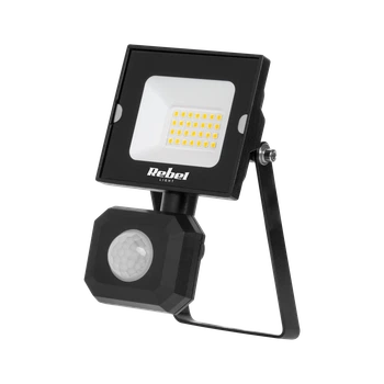 Рефлектор LED прожектор REBEL 20W с датчиком движения и сумерек 4000K 230V (URZ3613)