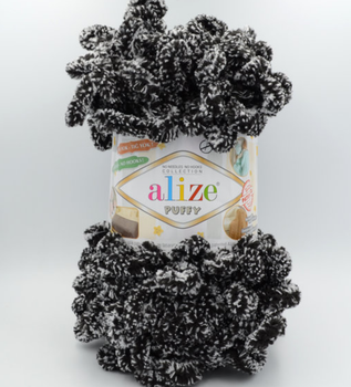 Пряжа для в'язання Alize "Puffy" Колір 799 рябчік