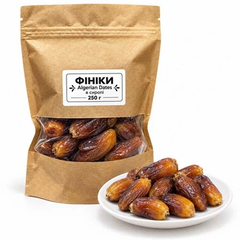 Фініки алжирські Algerian Dates у сиропі, 250 г