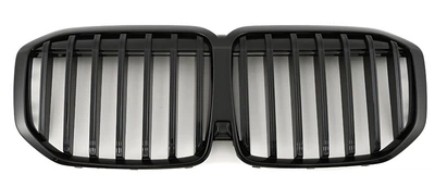 Ноздрі решітка радіатора 1 Bar чорна глянсова для BMW X7 G07 2023+