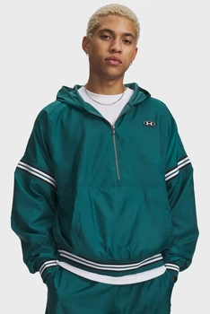 Чоловічий зелений анорак UA Icon SW Woven Jkt-GRN Under Armour M 6010974-338