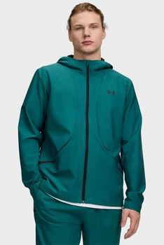 Чоловіча зелена кофта UA Unstoppable Woven Jacket-GRN Under Armour XL 6014621-338