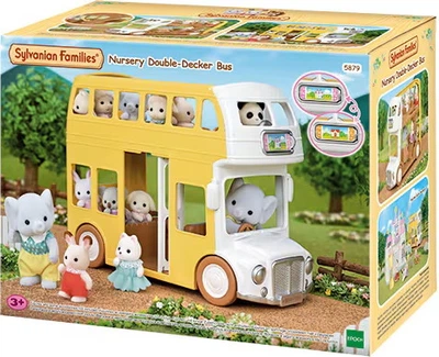 Zestaw do zabawy Sylvanian Families Piętrowy autobus przedszkolny SLV5879 (5054131058794)