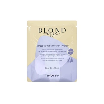 Нiжний захисний порошок для освітлення волосся Inebrya Blondesse Мiracle Light- Protect-7 Tones, 35 гр
