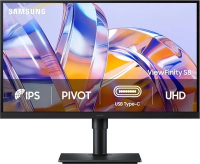Монитор 27" Samsung ViewFinity S8 (LS27H804UAIXUA)