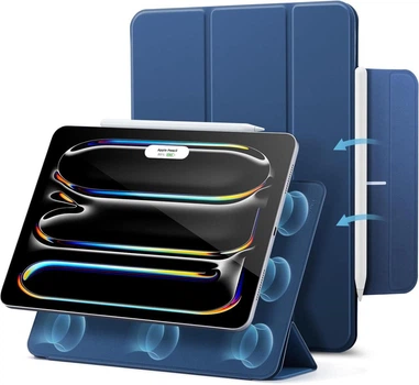 Чехол ESR для iPad Pro 11" (2024-2025) - Rebound Magnetic, Navy Blue(4894240191040)
