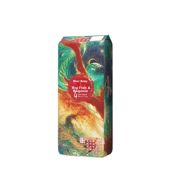 Підгузки Bibabaobei Big Fish L (9-14 кг), 38 шт